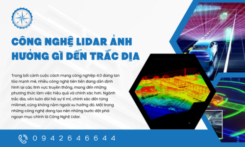 Công Nghệ Lidar Ảnh Hưởng Gì Đến Trắc Địa