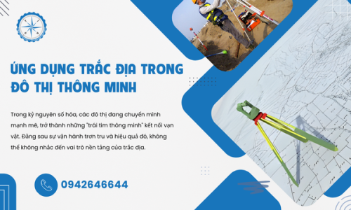 Ứng Dụng Trắc Địa Trong Đô Thị Thông Minh